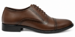 PEER-LACEUPS-4895-B-OXFORD-BROGUE-GENUINE LEATHER-BROWN - Image 3