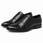 PEER-LACEUPS-4895-B-OXFORD-BROGUE-GENUINE LEATHER-BLACK