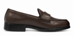 PEER-LOAFER-122-SIDE-FISH-BUCKEL-GENUINE LEATHER-BROWN - Image 3