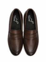 PEER-LOAFER-103-PUNCH-GENUINE LEATHER-BROWN - Image 4