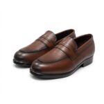 PEER-LOAFER-103-PUNCH-GENUINE LEATHER-BROWN