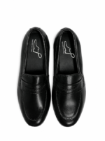 PEER-LOAFER-103-PUNCH-GENUINE LEATHER-BLACK - Image 4