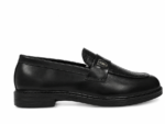 PEER-LOAFER-103-HALF-CROC-SIDE-BUCKEL-GENUINE LEATHER-BLACK - Image 3