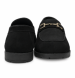PEER-LOAFER-1803-BUCKEL-FULL-SUEDE-GENUINE LEATHER-BLACK - Image 5