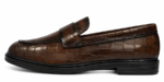 PEER-LOAFER-103-FULL-CROC-GENUINE LEATHER-BROWN - Image 2