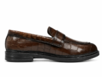 PEER-LOAFER-103-FULL-CROC-GENUINE LEATHER-BROWN - Image 3