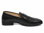 PEER-LOAFER-MONK-159-BUCKEL-GENUINE LEATHER-BLACK - Image 3