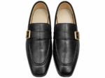 PEER-LOAFER-MONK-159-BUCKEL-GENUINE LEATHER-BLACK - Image 4