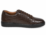 PEER-SNEAKER-2801-F-CROC-GENUINE LEATHER-BROWN - Image 3