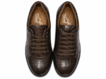 PEER-SNEAKER-2801-F-CROC-GENUINE LEATHER-BROWN - Image 4