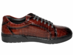 PEER-SNEAKER-2801-F-CROC-GENUINE LEATHER-CHERRY - Image 3