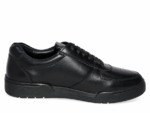 PEER-SNEAKER-2802-GENUINE LEATHER-BLACK - Image 3
