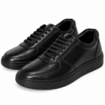 PEER-SNEAKER-2802-GENUINE LEATHER-BLACK