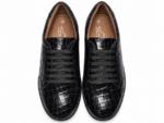 PEER-SNEAKER-2801-F-CROC-GENUINE LEATHER-BLACK - Image 4