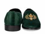PEER-LOAFER-2523-EMBRIODERY-VELVET-GREEN - Image 5
