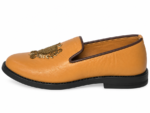 PEER-LOAFER-2523-EMBRIODERY-GENUINE LEATHER-TAN - Image 2