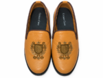 PEER-LOAFER-2523-EMBRIODERY-GENUINE LEATHER-TAN - Image 4
