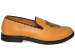 PEER-LOAFER-2523-EMBRIODERY-GENUINE LEATHER-TAN - Image 3