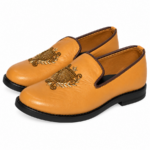 PEER-LOAFER-2523-EMBRIODERY-GENUINE LEATHER-TAN
